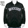 Colorado Rockies Majestic Triple Peak Premier Full-Zip Therma Base Jacket - Black