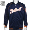 Detroit Tigers Majestic Big & Tall Full-Zip Track Jacket - Navy -