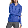Kansas City Royals Antigua Women's Chant Knit Quarter-Zip Jacket - Royal