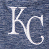 Kansas City Royals Antigua Women's Chant Knit Quarter-Zip Jacket - Royal