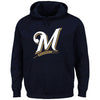 Milwaukee Brewers Majestic Scoring Position Hoodie - Navy