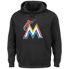 Miami Marlins Majestic Scoring Position Hoodie - Black
