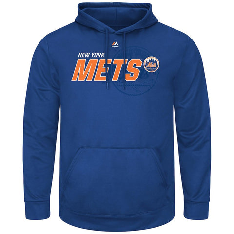 New York Mets Majestic Receiving End Hoodie - Royal