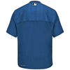 Seattle Mariners Majestic On-Field Training Short Sleeve Half-Zip Jacket - Royal