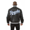 Kansas City Royals JH Design Team Color Leather Jacket