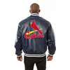 St. Louis Cardinals JH Design Team Color Leather Jacket