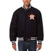 Houston Astros JH Design Team Color Wool Jacket - Navy