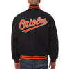 Baltimore Orioles JH Design Team Color Wool Jacket - Black
