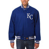 Kansas City Royals JH Design Team Color Wool Jacket - Royal