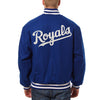Kansas City Royals JH Design Team Color Wool Jacket - Royal