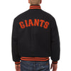San Francisco Giants JH Design Team Color Wool Jacket - Black