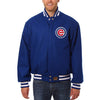 Chicago Cubs JH Design Team Color Wool Jacket - Royal