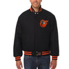 Baltimore Orioles JH Design Team Color Wool Jacket - Black