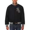 Chicago White Sox JH Design Team Color Wool Jacket - Black