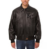 Kansas City Royals JH Design Tonal Leather Jacket - Black