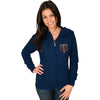 Minnesota Twins Majestic Women's Dream Of Diamonds Full-Zip Hoodie - Navy