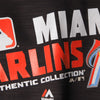Miami Marlins Majestic Authentic Collection Team Choice Streak Hoodie - Black