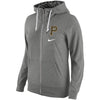Pittsburgh Pirates Women's Gym Vintage Full-Zip Hoodie - Gray
