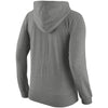 Cincinnati Reds Women's Gym Vintage Full-Zip Hoodie - Gray