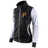 Pittsburgh Pirates Women's Track Jacket - Black/White