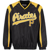 Pittsburgh Pirates G-III Sports by Carl Banks Heavy Hitter Pullover Jacket - Black