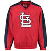 St. Louis Cardinals G-III Sports by Carl Banks South Paw Pullover Jacket - Red