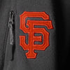 San Francisco Giants G-III Sports by Carl Banks Wild Card Full-Zip Microfleece Jacket - Black