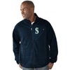 Seattle Mariners G-III Sports by Carl Banks Full Count Track Jacket - Navy