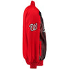 Washington Nationals G-III Sports by Carl Banks Slugger Varsity Full-Zip Jacket - Red
