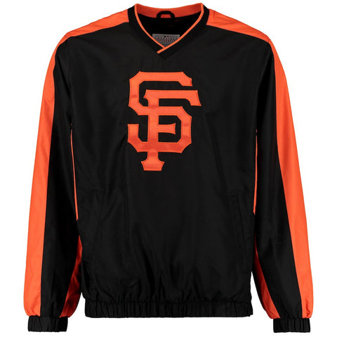 San Francisco Giants G-III Sports by Carl Banks South Paw Pullover Jacket - Black