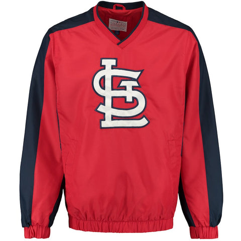 St. Louis Cardinals G-III Sports by Carl Banks South Paw Pullover Jacket - Red