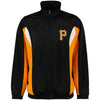Pittsburgh Pirates G-III Sports by Carl Banks Free Agent Full-Zip Track Jacket - Black