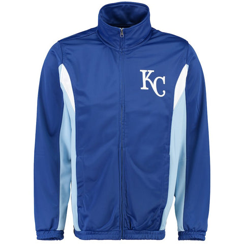 Kansas City Royals G-III Sports by Carl Banks Free Agent Full-Zip Track Jacket - Royal