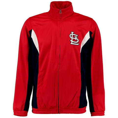 St. Louis Cardinals G-III Sports by Carl Banks Free Agent Full-Zip Track Jacket - Red