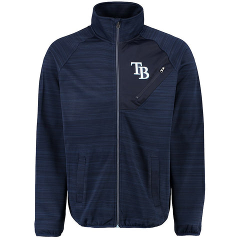 Tampa Bay Rays G-III Sports by Carl Banks Full Count Track Jacket - Navy