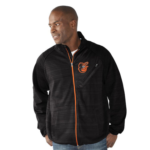 Baltimore Orioles G-III Sports by Carl Banks Full Count Track Jacket - Black