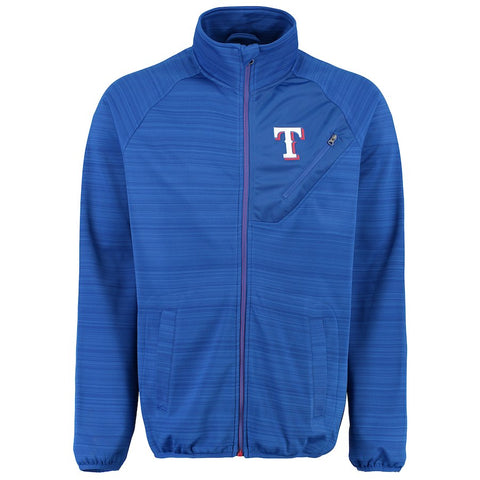 Texas Rangers G-III Sports by Carl Banks Full Count Track Jacket - Royal