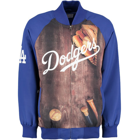 Los Angeles Dodgers G-III Sports by Carl Banks Slugger Varsity Full-Zip Jacket - Royal