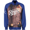 Kansas City Royals G-III Sports by Carl Banks Slugger Varsity Full-Zip Jacket - Royal