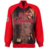 St. Louis Cardinals G-III Sports by Carl Banks Slugger Varsity Full-Zip Jacket - Red