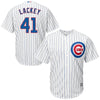 John Lackey Chicago Cubs Majestic Official Cool Base Player Jersey