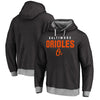 Baltimore Orioles Elevation Tri-Blend Pullover Fleece Hoodie - Black