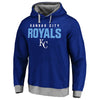 Kansas City Royals Elevation Tri-Blend Pullover Fleece Hoodie - Royal