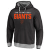 San Francisco Giants Elevation Tri-Blend Pullover Fleece Hoodie - Black