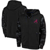 Atlanta Braves Modern Tactical Full-Zip Hoodie - Black/Camo