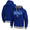Kansas City Royals Elevation Tri-Blend Pullover Fleece Hoodie - Royal