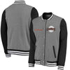 San Francisco Giants Timeless Throwback Varsity Jacket - Heathered Gray/Black
