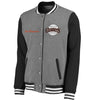 San Francisco Giants Timeless Throwback Varsity Jacket - Heathered Gray/Black