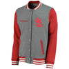 St. Louis Cardinals Timeless Throwback Varsity Jacket - Heathered Gray/Red