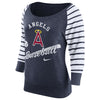 Los Angeles Angels Women's Cooperstown Collection Gym Vintage Sweatshirt - Navy